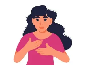 Breast reduction surgery